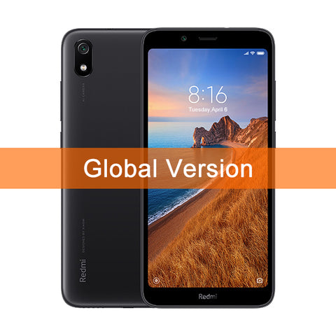 In Stock Global Version Xiaomi Redmi 7A 7 A 2GB 16GB 4000mAh Snapdragon 439 Octa core Mobile Phone 5.49" Full Screen 12MP Camera