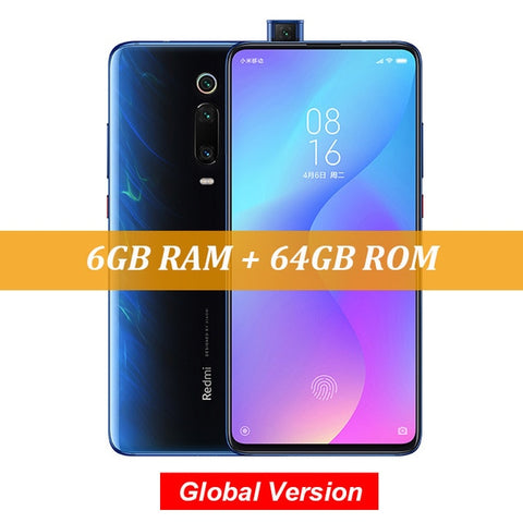 Global Version Xiaomi Mi 9T Pro(Redmi K20 Pro) 6GB 64GB Snapdragon 855 Smartphone 6.39" Display 48MP Cameras 4000mAh Battery NFC