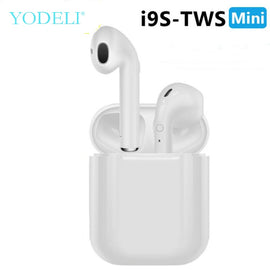 Yodeli i9s tws Bluetooth Earphone Mini Headphone Wireless Earbuds Sport Bluetooth Headset with Charging Box Mic For Smart Phone