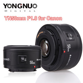 YONGNUO YN50mm YN50 F1.8 Camera Lens EF 50mm AF MF Lenses For Canon Rebel T6 EOS 700D 750D 800D 5D Mark II IV 10D 1300D Yongnuo