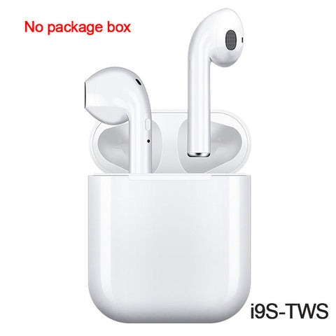 New i9S TWS Mini Wireless Earphones Bluetooth Headset Headphones Bluetooth 5.0 Stereo Sports Earbuds with Mic for Phone Andorid