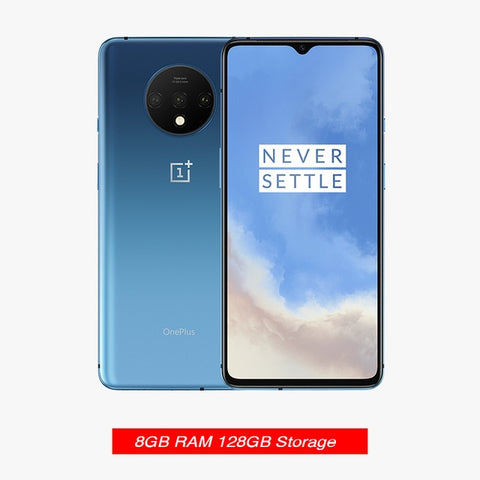 Global ROM OnePlus 7T 8GB 128GB Smartphone Snapdragon 855 Plus AMOLED 90Hz Screen 48MP Cameras Big Battery UFS 3.0 Warp Charge