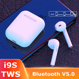 I9s Tws Headphone Wireless Bluetooth 5.0 Earphone Mini Earbuds With Mic Charging Box Sport Headset For Smart Phone