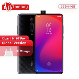 Global Version Xiaomi Mi 9T Pro(Redmi K20 Pro) 6GB 64GB Snapdragon 855 Smartphone 6.39" Display 48MP Cameras 4000mAh Battery NFC