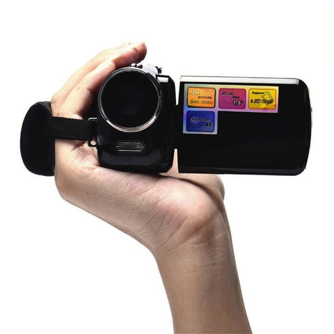 BEESCLOVER 16x Digital Camcorder Handheld Home Digital Video Camera DV Zoom HD 1080P Night Vision Recording Camera r60