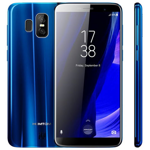 HOMTOM S7 4G LTE Mobile Phone 3GB RAM 32GB ROM 5.5" Telephone MTK6737 Quad Core Android 7.0 8.0MP Fingerprint ID Cell Phone