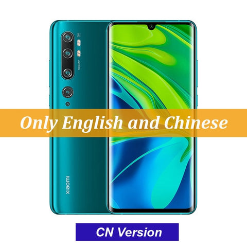 New Xiaomi Mi CC9 Pro 8GB RAM 256GB ROM Snapdragon 730G CellPhone 108MP Penta 5 Cameras 6.47' AMOLED Curved Screen 5260mAh Phone