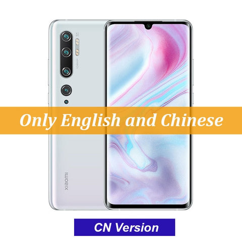 New Xiaomi Mi CC9 Pro 8GB RAM 256GB ROM Snapdragon 730G CellPhone 108MP Penta 5 Cameras 6.47' AMOLED Curved Screen 5260mAh Phone