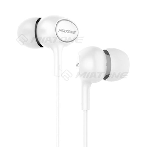 HD Clear Super Bass Stereo Ergonomic In-ear Earphones 3.5mm Jack Wired Headphones Headset Earbuds with MIC for Iphone Samsung PC