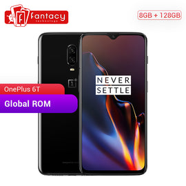 Original Global ROM Oneplus 6T 6 T 8GB 128GB Snapdragon 845 Octa Core 6.41" Full Screen 19.5:9 20MP Dual Camera Mobile Phone