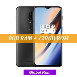 Original Global ROM Oneplus 6T 6 T 8GB 128GB Snapdragon 845 Octa Core 6.41" Full Screen 19.5:9 20MP Dual Camera Mobile Phone